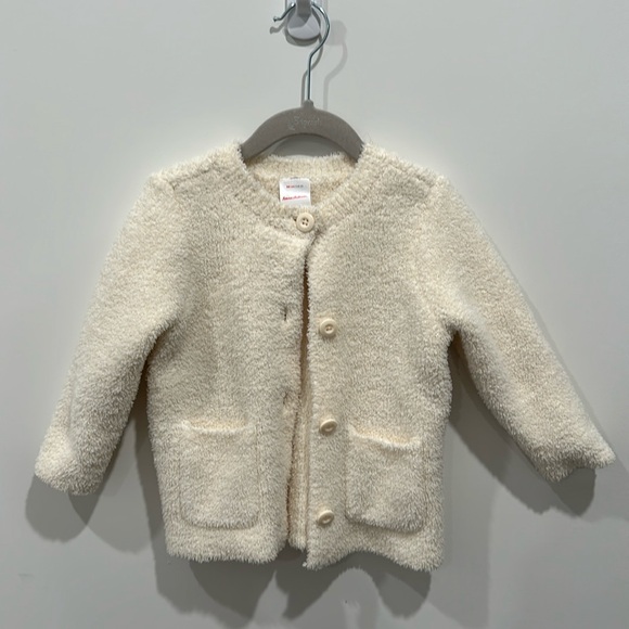 Hanna Andersson Marshmallow Cardigan - Picture 1 of 2